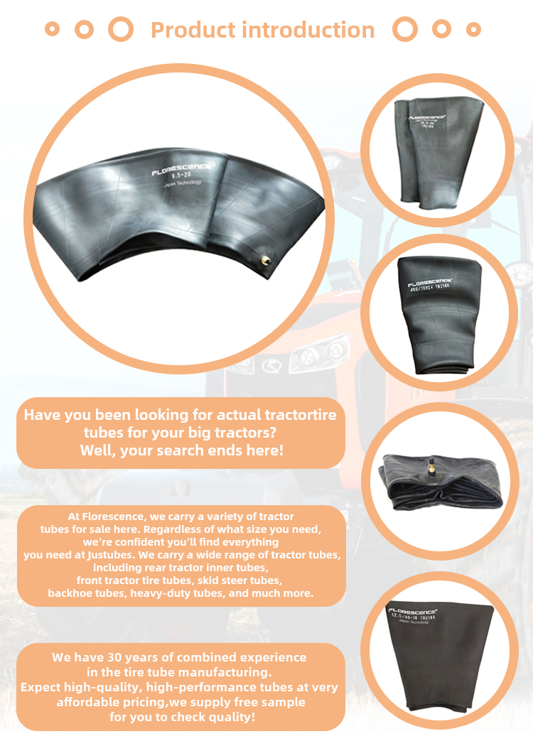 China Tractor inner tube 23.1-30 agricultural tubber tyre and tube ...