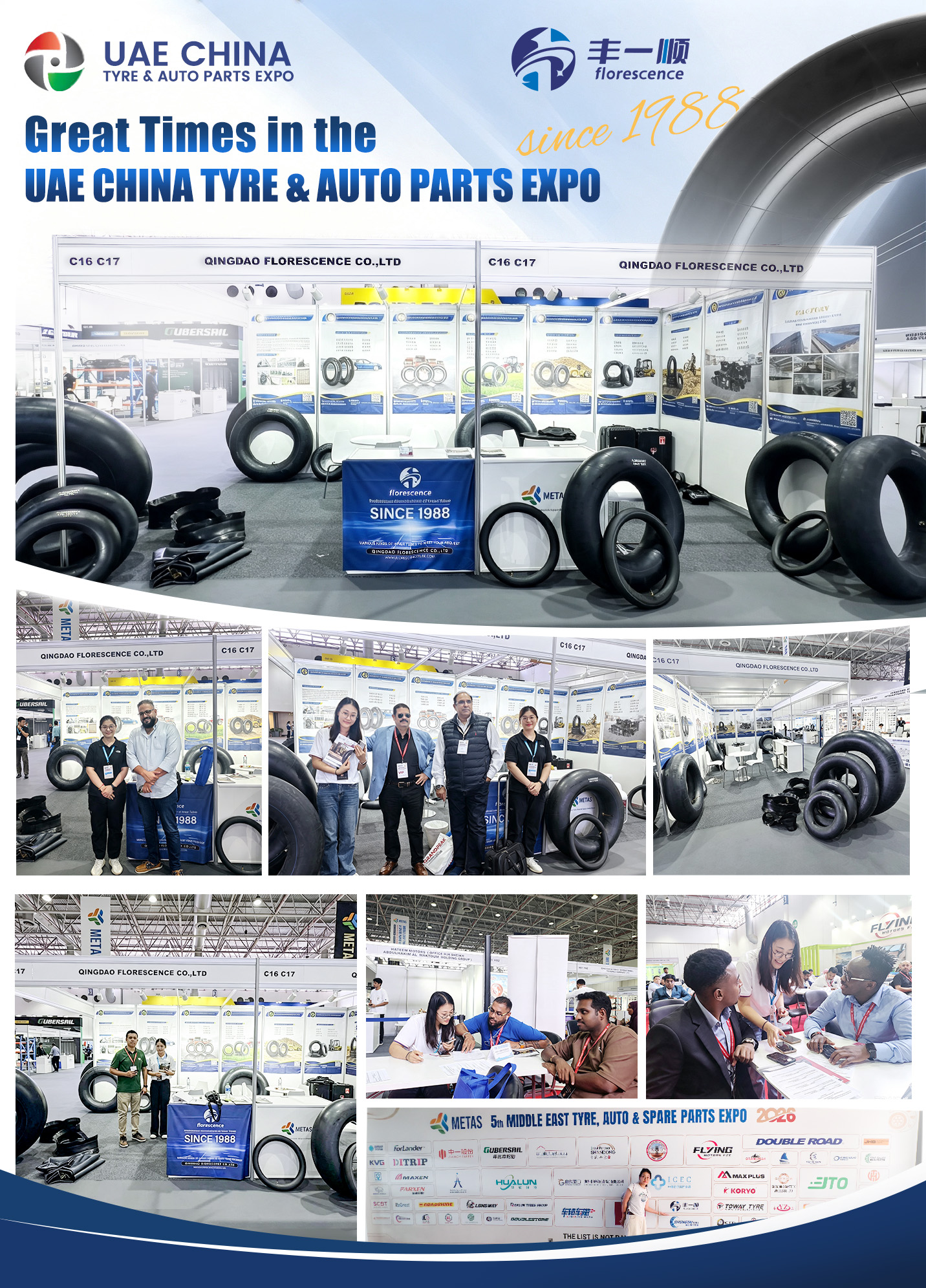 Group photo of UAE customers