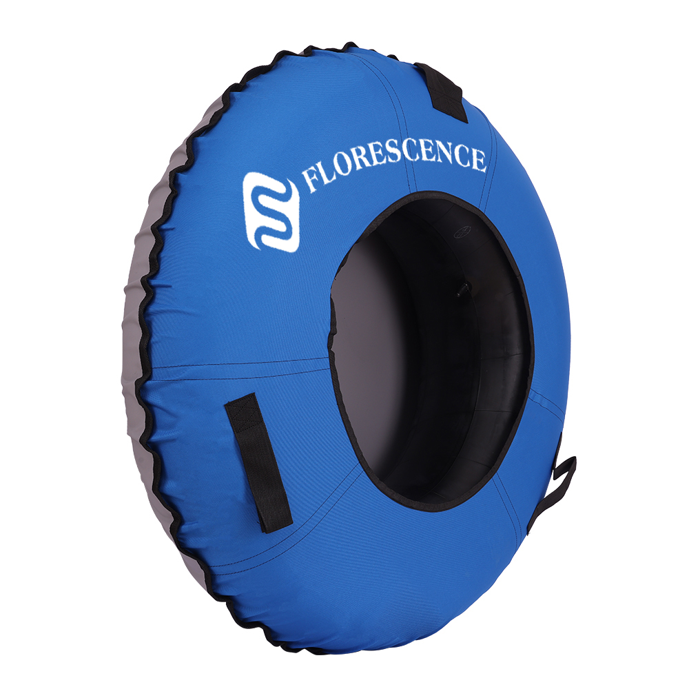 China Snow Tube Practical Inflatable Hard Bottom Snow Ring Tube For ...
